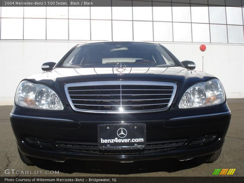 Black / Black 2004 Mercedes-Benz S 500 Sedan