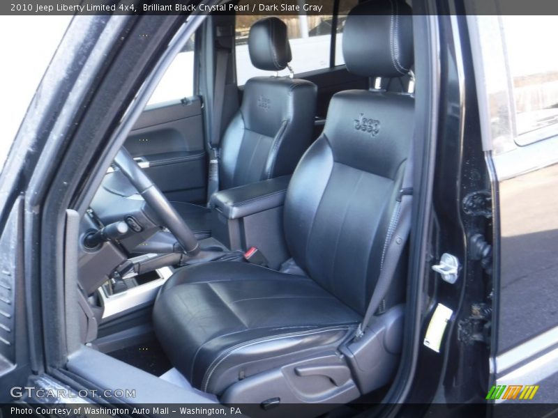 Brilliant Black Crystal Pearl / Dark Slate Gray 2010 Jeep Liberty Limited 4x4