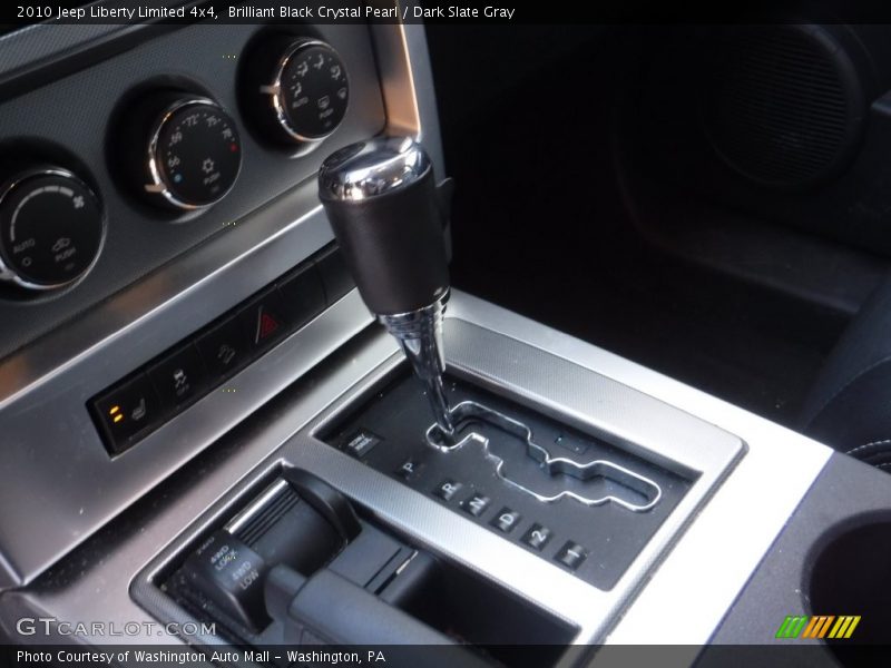 Brilliant Black Crystal Pearl / Dark Slate Gray 2010 Jeep Liberty Limited 4x4