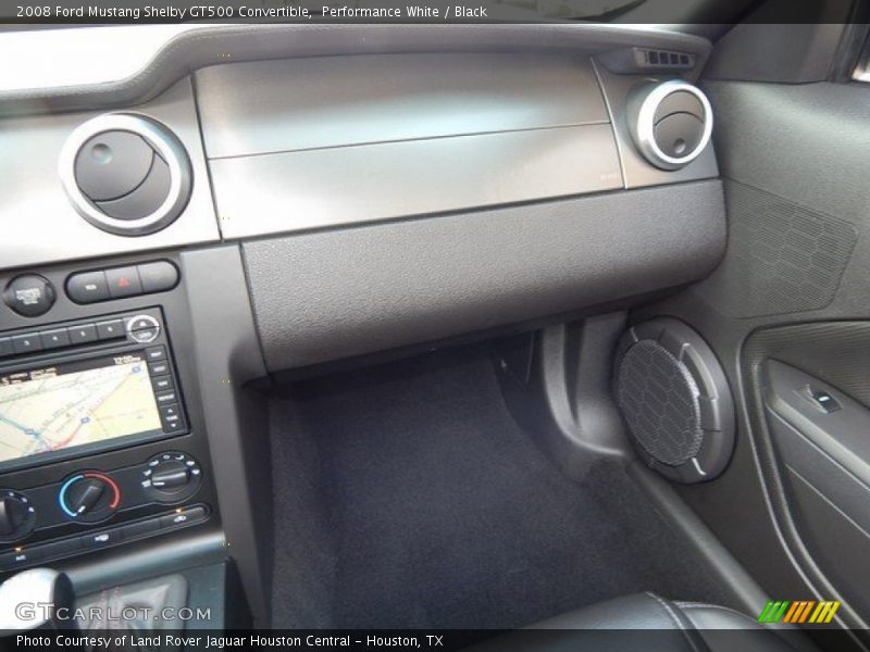 Performance White / Black 2008 Ford Mustang Shelby GT500 Convertible