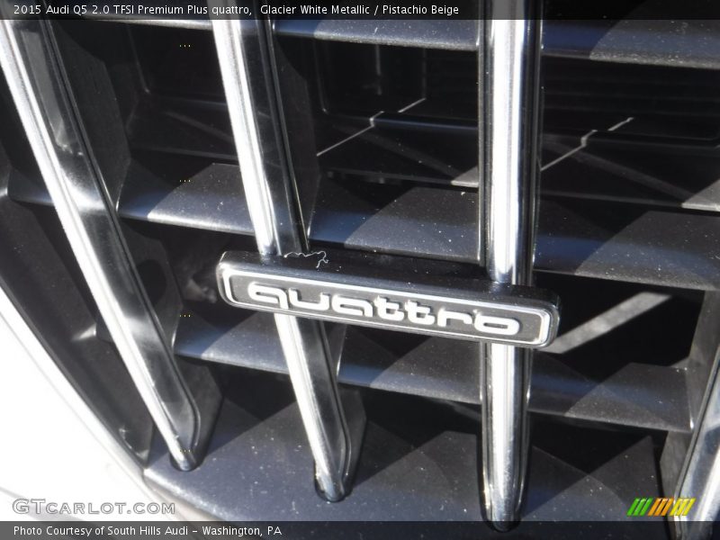 Glacier White Metallic / Pistachio Beige 2015 Audi Q5 2.0 TFSI Premium Plus quattro