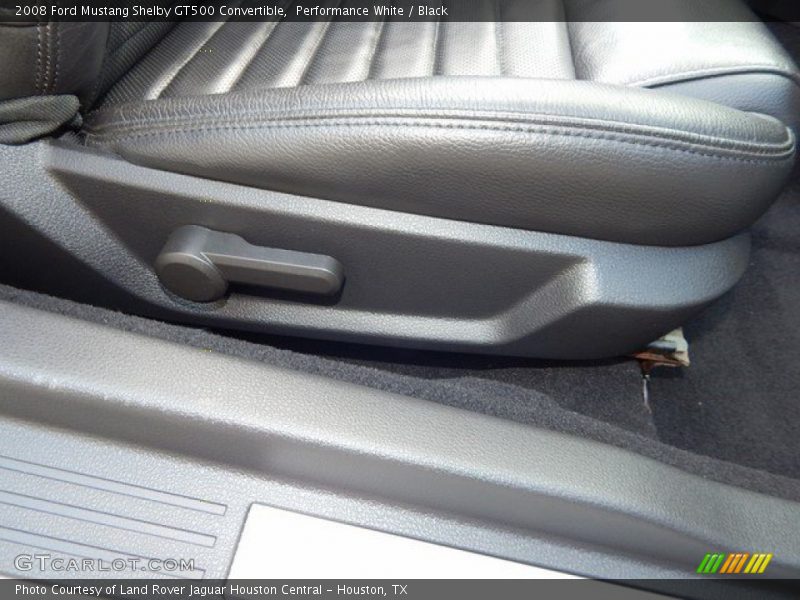 Performance White / Black 2008 Ford Mustang Shelby GT500 Convertible