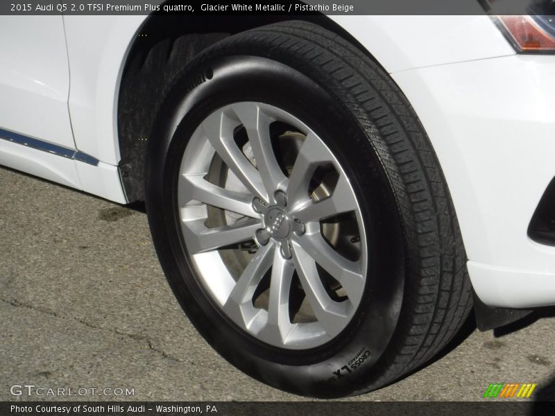 Glacier White Metallic / Pistachio Beige 2015 Audi Q5 2.0 TFSI Premium Plus quattro