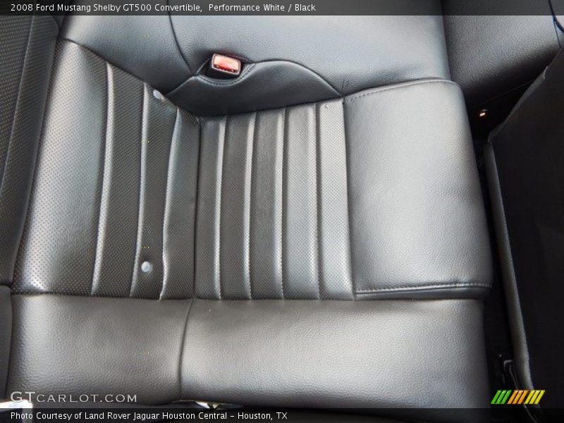 Performance White / Black 2008 Ford Mustang Shelby GT500 Convertible