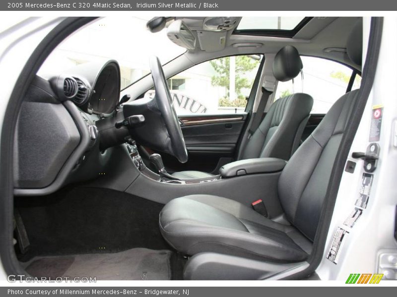 Iridium Silver Metallic / Black 2005 Mercedes-Benz C 320 4Matic Sedan