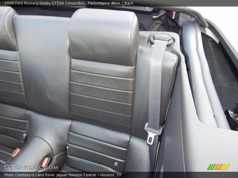 Performance White / Black 2008 Ford Mustang Shelby GT500 Convertible