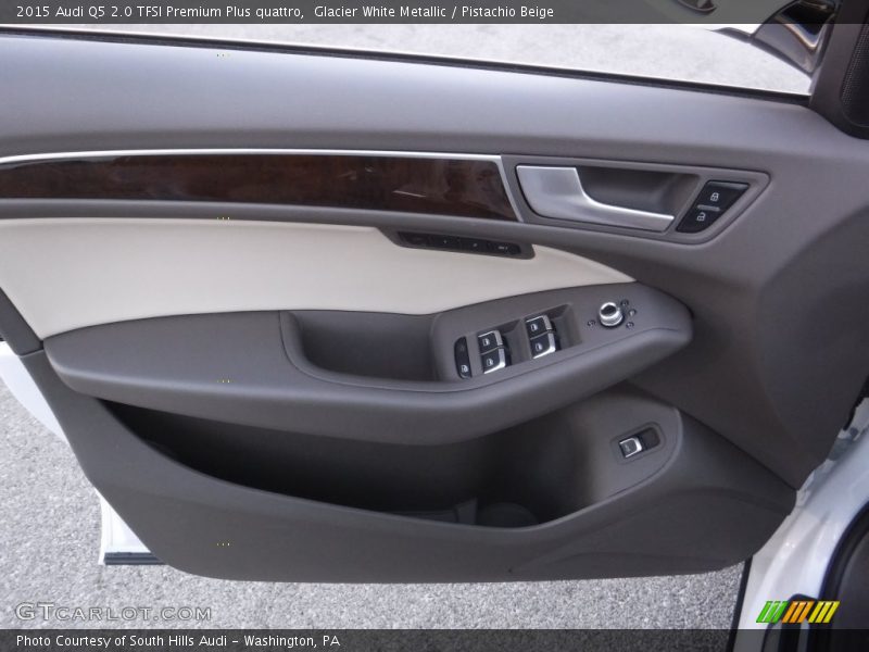 Glacier White Metallic / Pistachio Beige 2015 Audi Q5 2.0 TFSI Premium Plus quattro