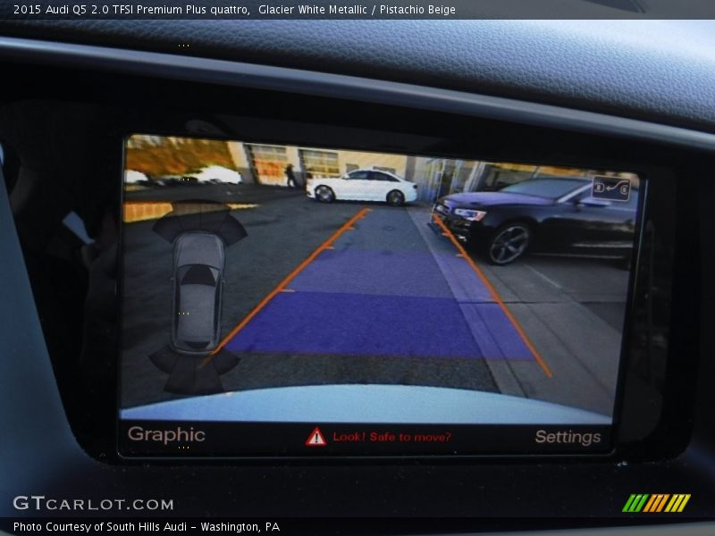 Glacier White Metallic / Pistachio Beige 2015 Audi Q5 2.0 TFSI Premium Plus quattro