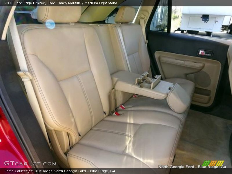 Red Candy Metallic / Medium Light Stone 2010 Ford Edge Limited