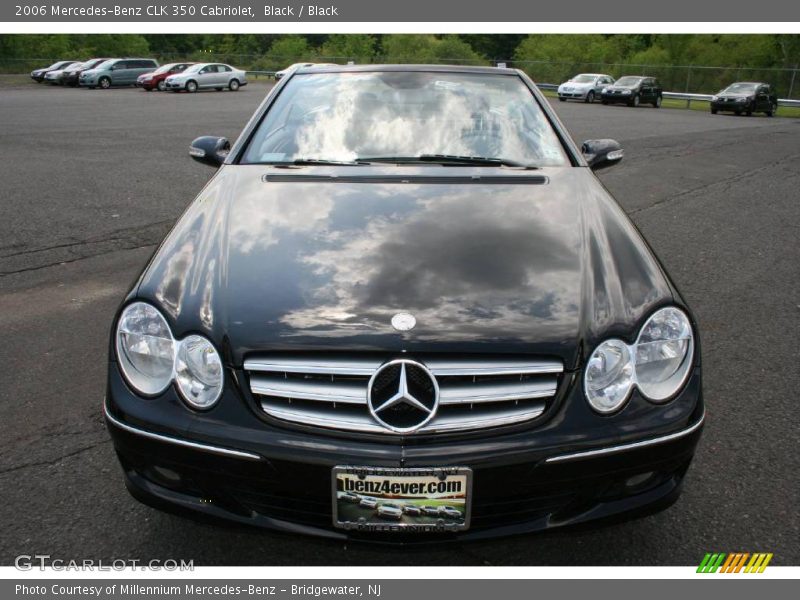 Black / Black 2006 Mercedes-Benz CLK 350 Cabriolet