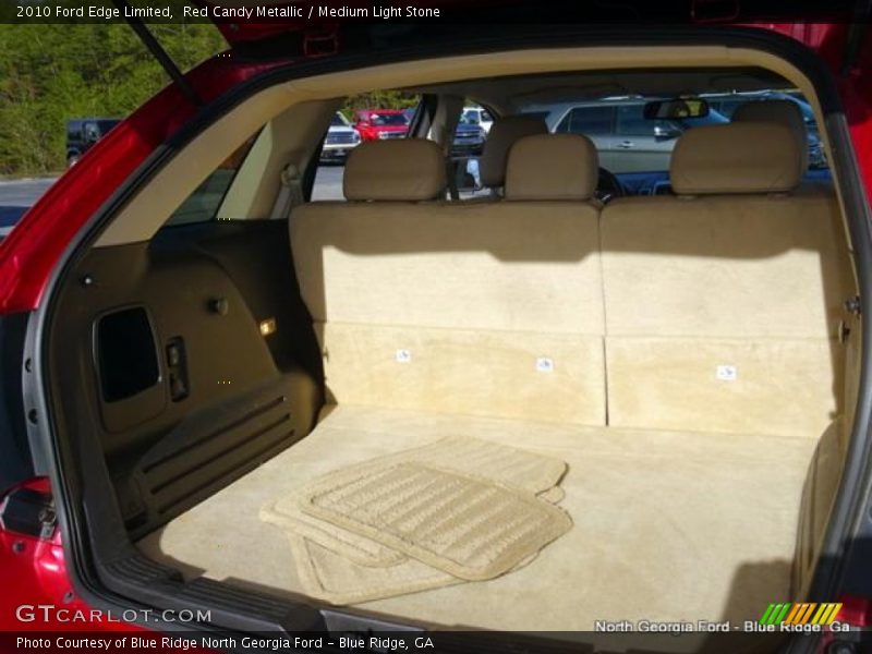 Red Candy Metallic / Medium Light Stone 2010 Ford Edge Limited