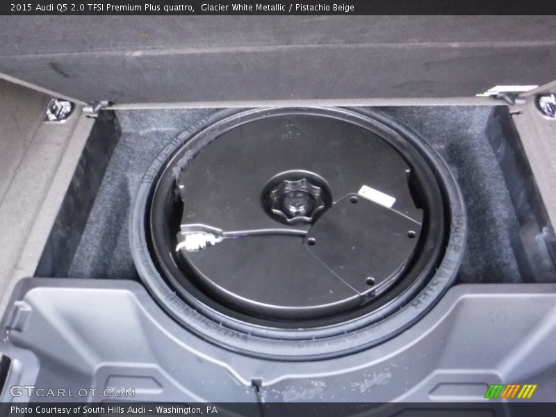 Glacier White Metallic / Pistachio Beige 2015 Audi Q5 2.0 TFSI Premium Plus quattro