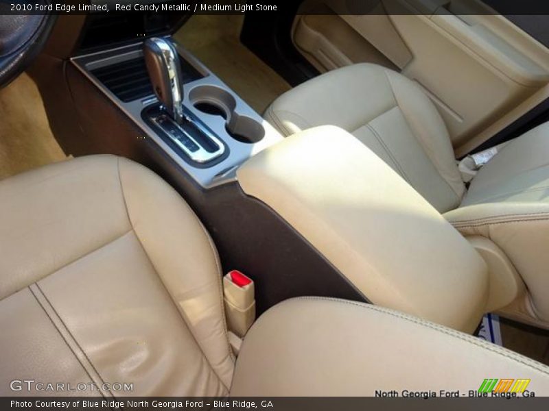 Red Candy Metallic / Medium Light Stone 2010 Ford Edge Limited