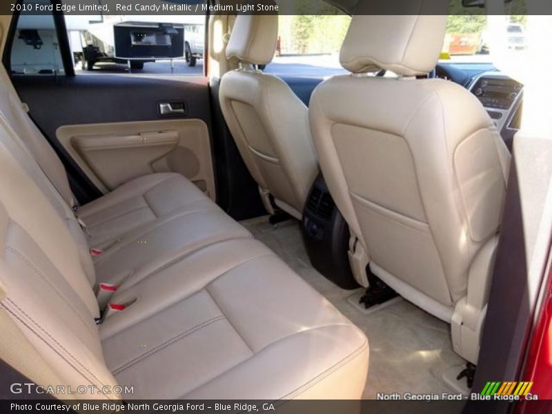 Red Candy Metallic / Medium Light Stone 2010 Ford Edge Limited
