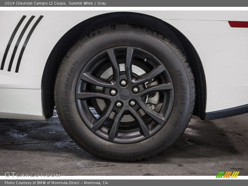 Summit White / Gray 2014 Chevrolet Camaro LS Coupe