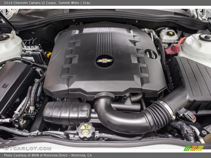 Summit White / Gray 2014 Chevrolet Camaro LS Coupe
