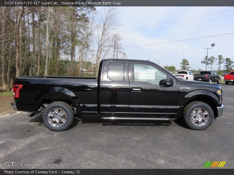  2016 F150 XLT SuperCab Shadow Black