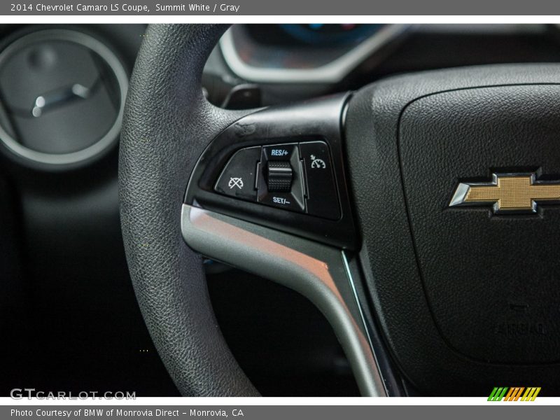 Summit White / Gray 2014 Chevrolet Camaro LS Coupe
