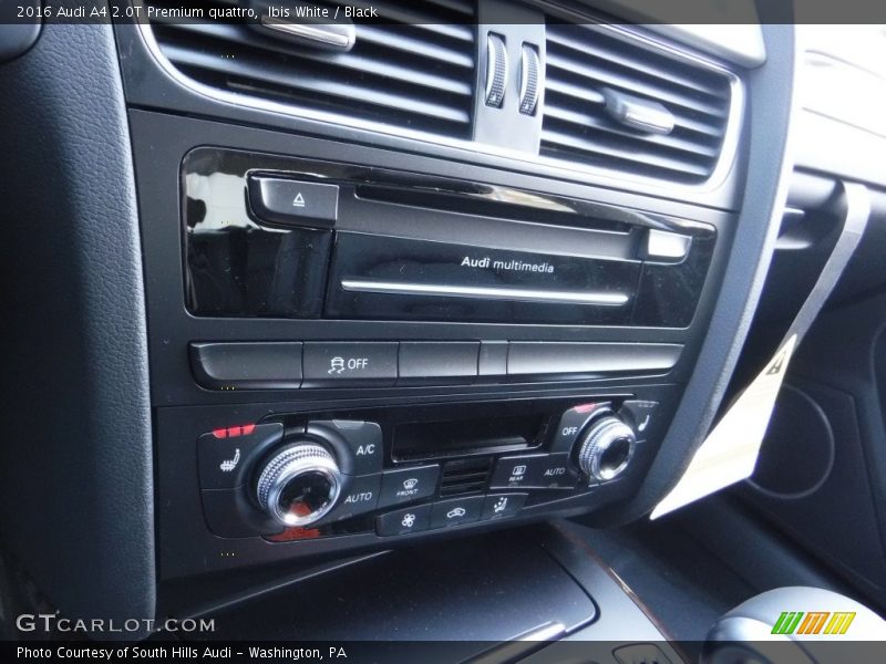Ibis White / Black 2016 Audi A4 2.0T Premium quattro