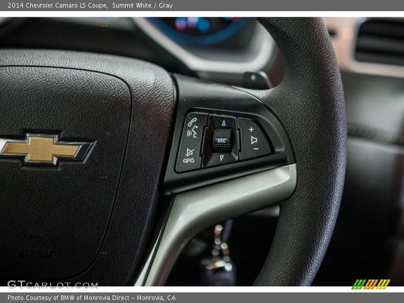 Summit White / Gray 2014 Chevrolet Camaro LS Coupe