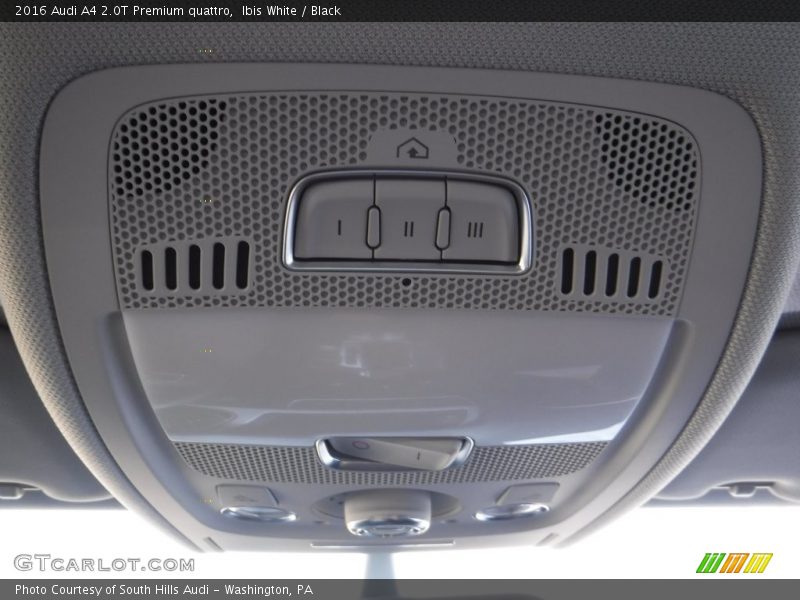 Ibis White / Black 2016 Audi A4 2.0T Premium quattro
