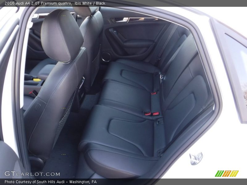 Ibis White / Black 2016 Audi A4 2.0T Premium quattro