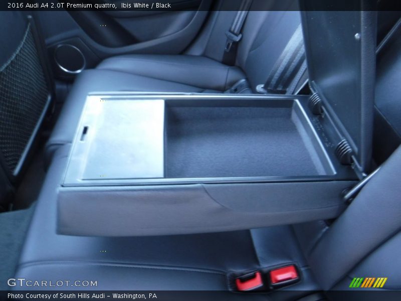 Ibis White / Black 2016 Audi A4 2.0T Premium quattro