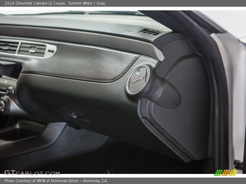 Summit White / Gray 2014 Chevrolet Camaro LS Coupe