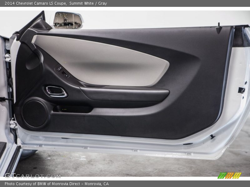 Summit White / Gray 2014 Chevrolet Camaro LS Coupe