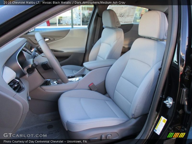 Mosaic Black Metallic / Dark Atmosphere/Medium Ash Gray 2016 Chevrolet Malibu LT