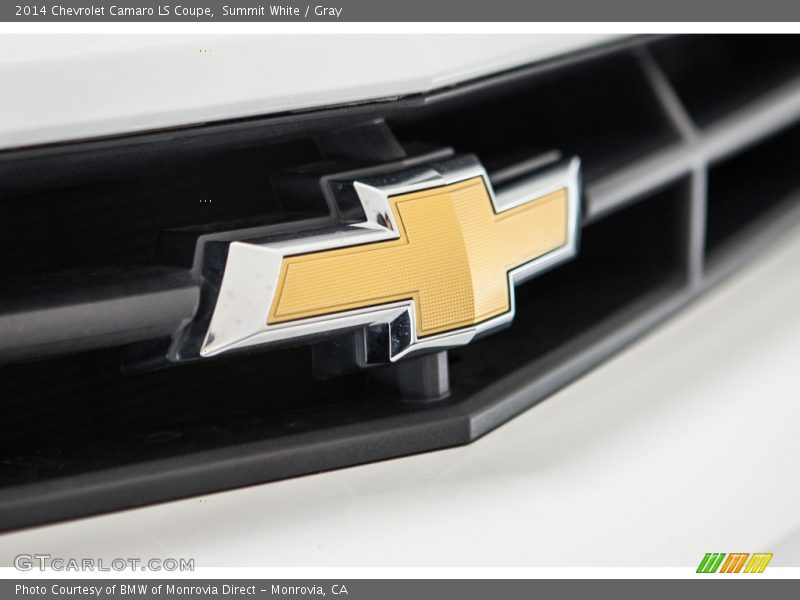 Summit White / Gray 2014 Chevrolet Camaro LS Coupe