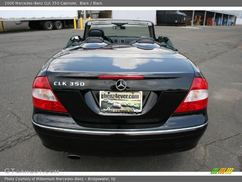 Black / Black 2006 Mercedes-Benz CLK 350 Cabriolet