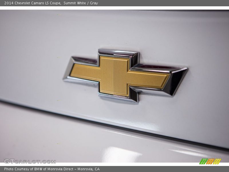 Summit White / Gray 2014 Chevrolet Camaro LS Coupe