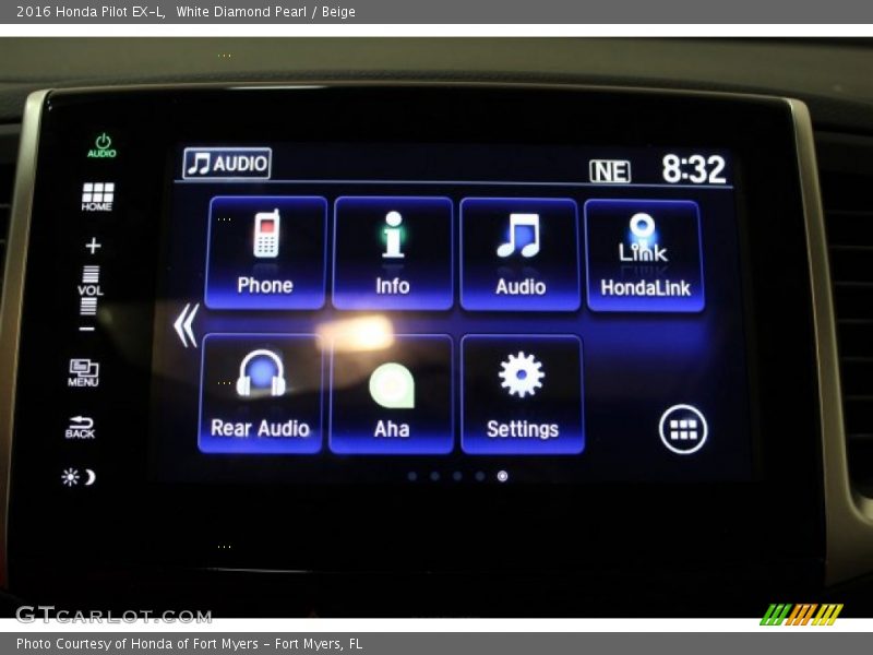 White Diamond Pearl / Beige 2016 Honda Pilot EX-L