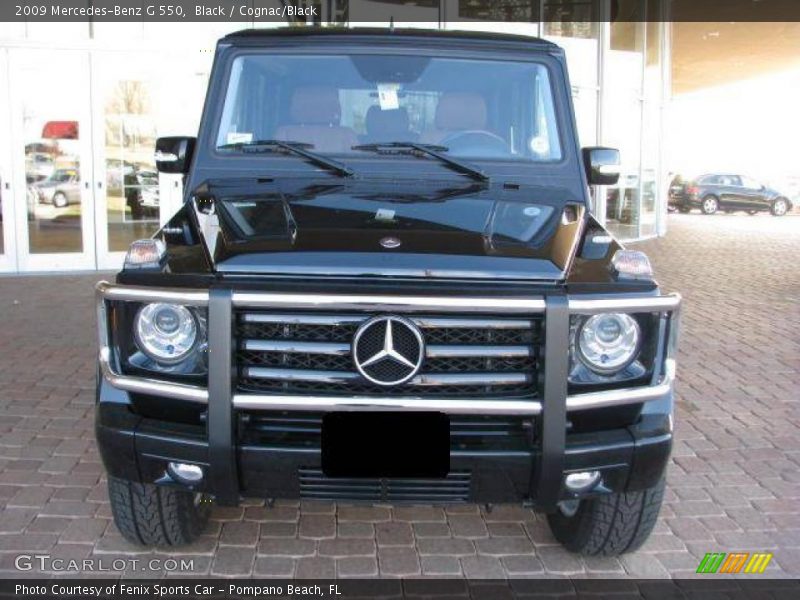 Black / Cognac/Black 2009 Mercedes-Benz G 550