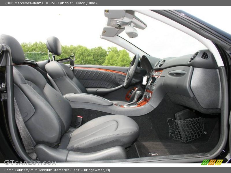 Black / Black 2006 Mercedes-Benz CLK 350 Cabriolet