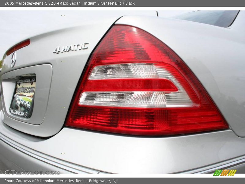 Iridium Silver Metallic / Black 2005 Mercedes-Benz C 320 4Matic Sedan