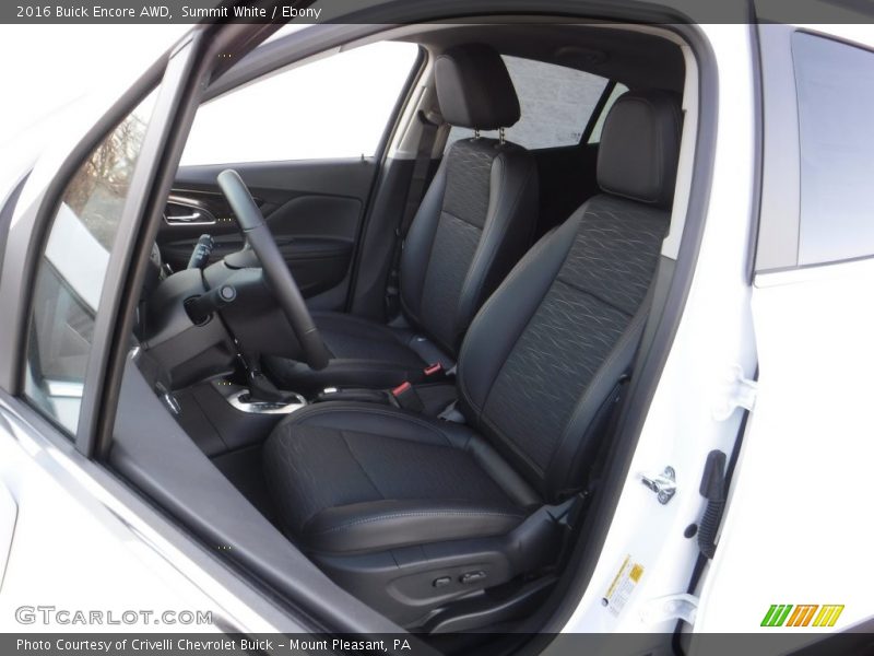 Summit White / Ebony 2016 Buick Encore AWD