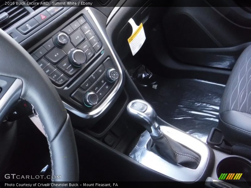 Summit White / Ebony 2016 Buick Encore AWD
