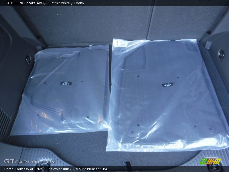 Summit White / Ebony 2016 Buick Encore AWD