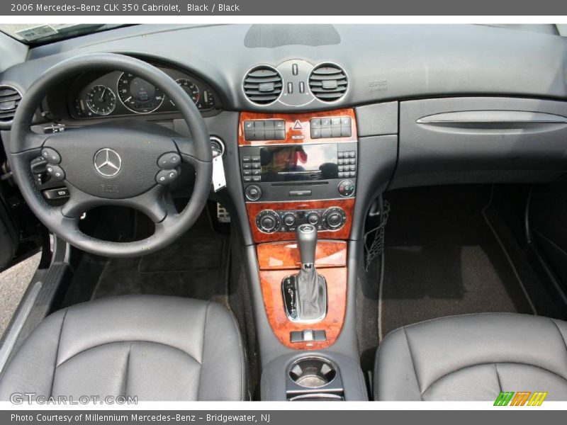 Black / Black 2006 Mercedes-Benz CLK 350 Cabriolet