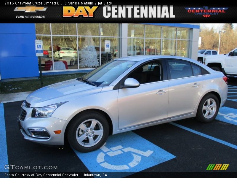 Silver Ice Metallic / Jet Black 2016 Chevrolet Cruze Limited LT