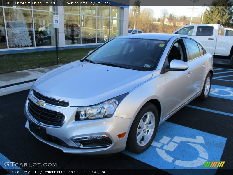 Silver Ice Metallic / Jet Black 2016 Chevrolet Cruze Limited LT