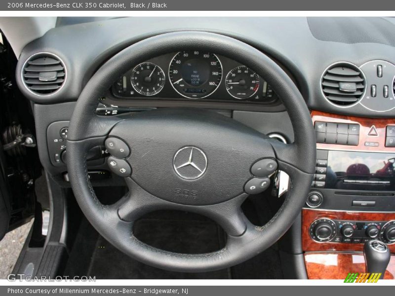 Black / Black 2006 Mercedes-Benz CLK 350 Cabriolet