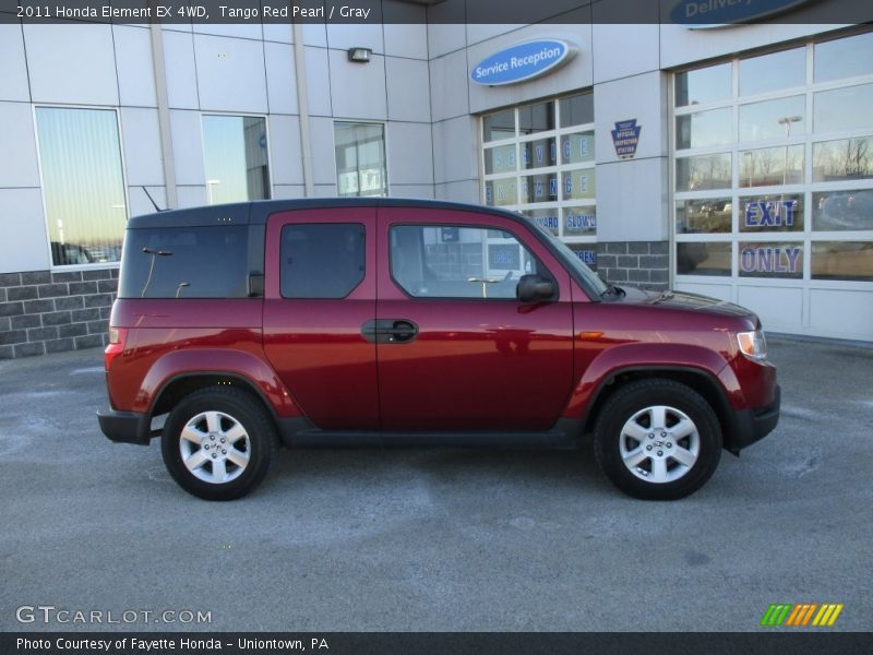 Tango Red Pearl / Gray 2011 Honda Element EX 4WD