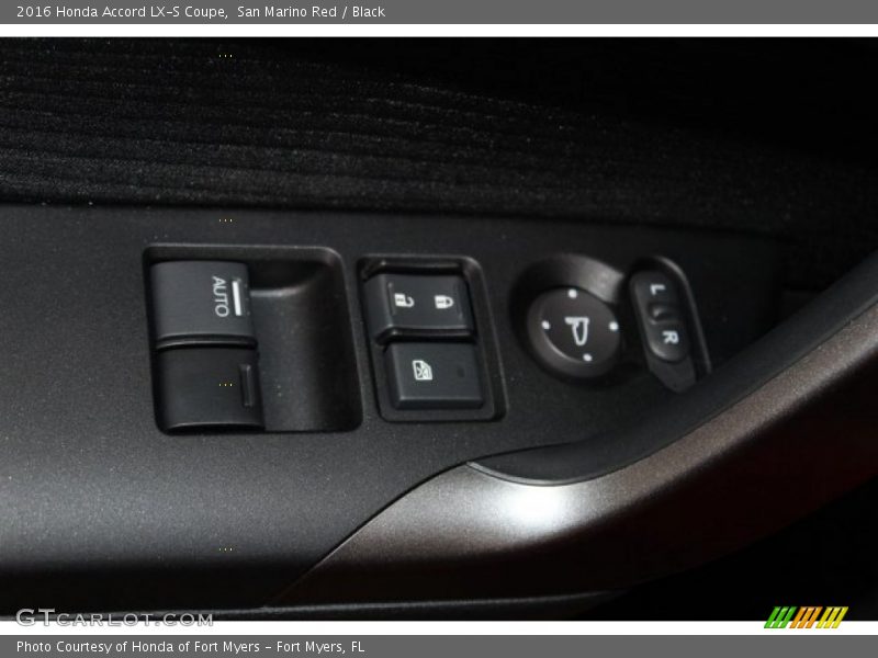 San Marino Red / Black 2016 Honda Accord LX-S Coupe