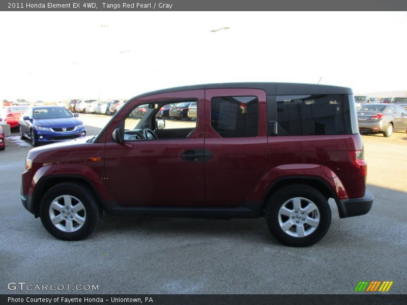 Tango Red Pearl / Gray 2011 Honda Element EX 4WD