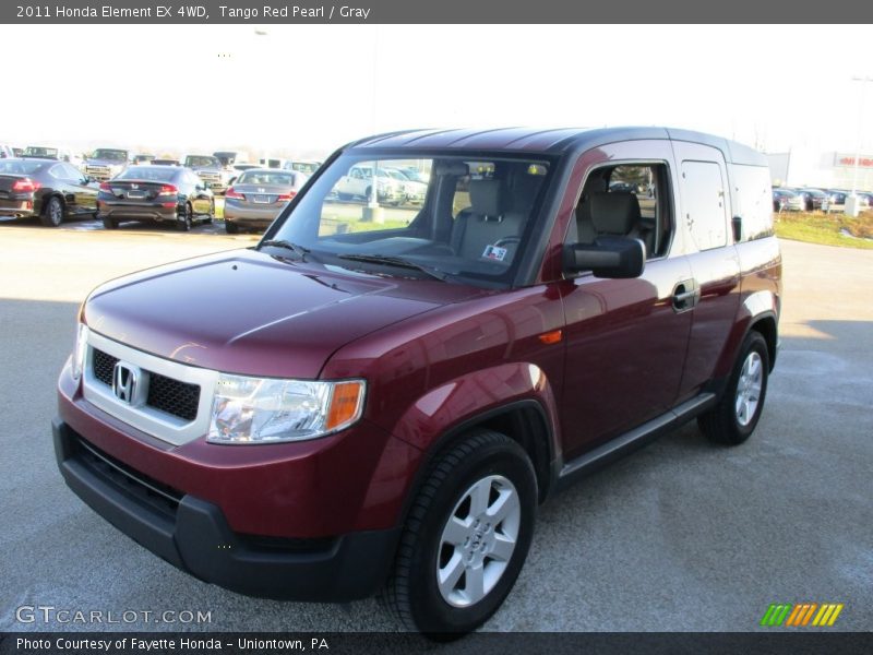 Tango Red Pearl / Gray 2011 Honda Element EX 4WD