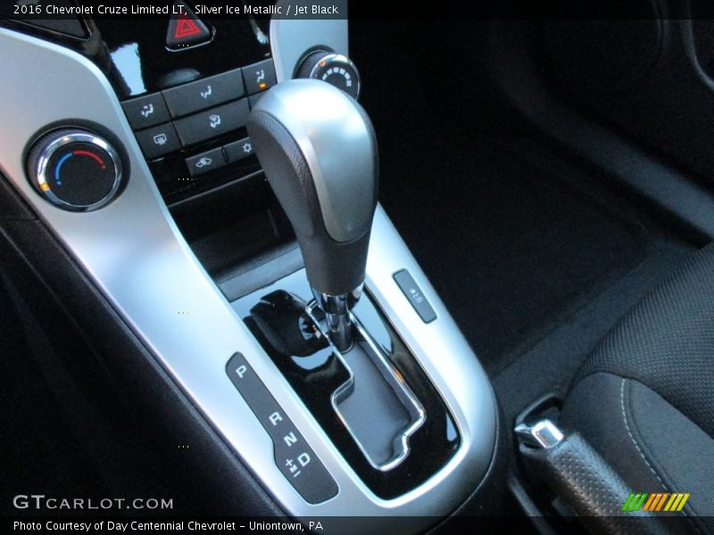 Silver Ice Metallic / Jet Black 2016 Chevrolet Cruze Limited LT