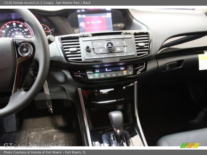 San Marino Red / Black 2016 Honda Accord LX-S Coupe